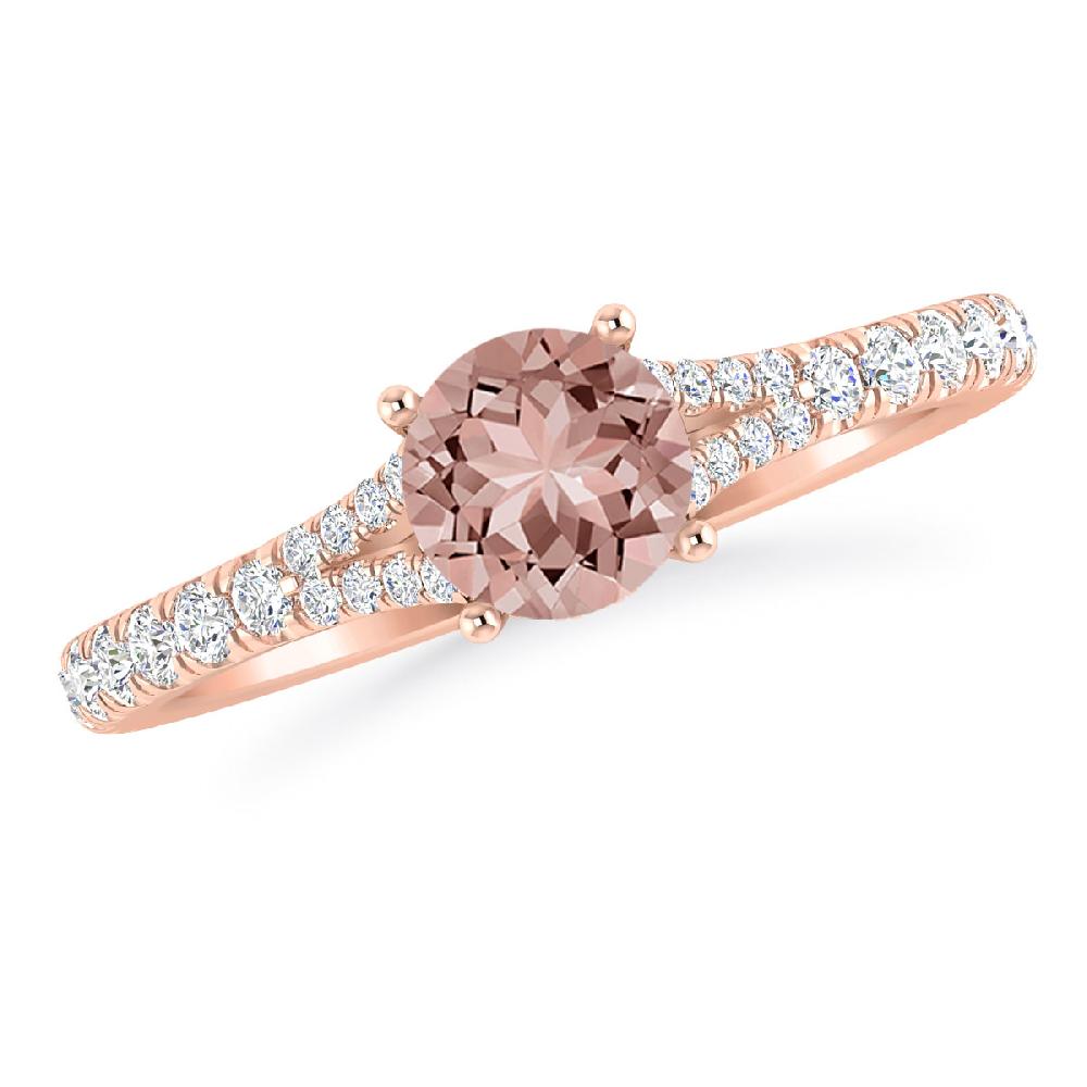 Rose Gold - Morganite