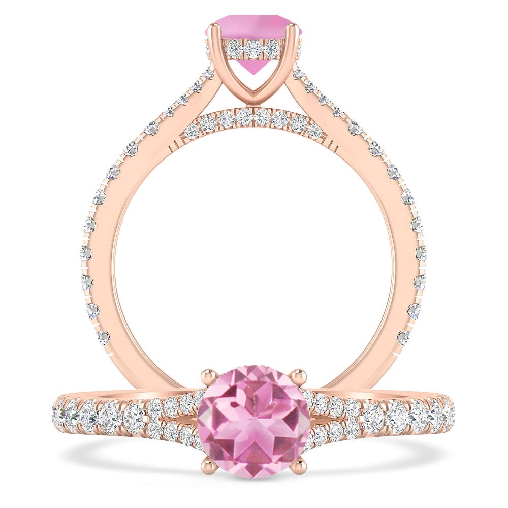 Rose Gold - Pink Tourmaline