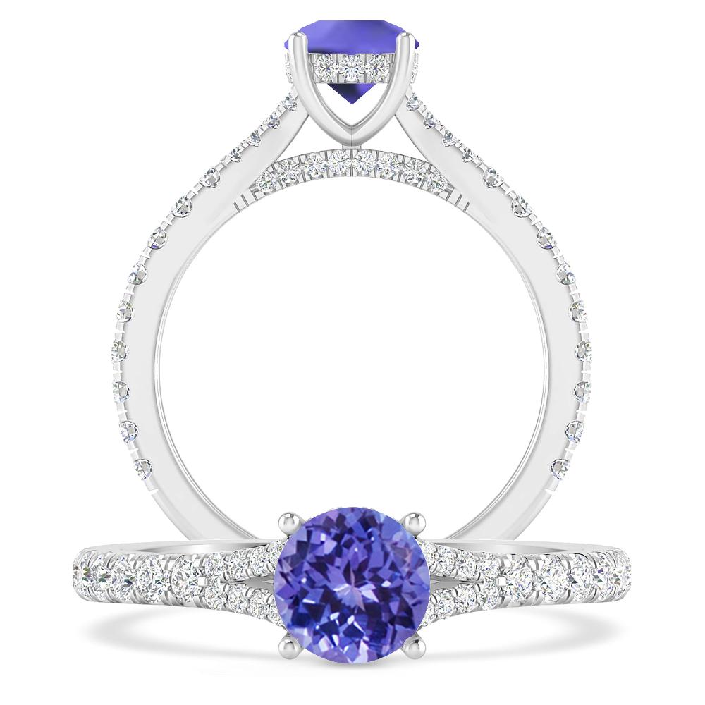 White Gold - Tanzanite