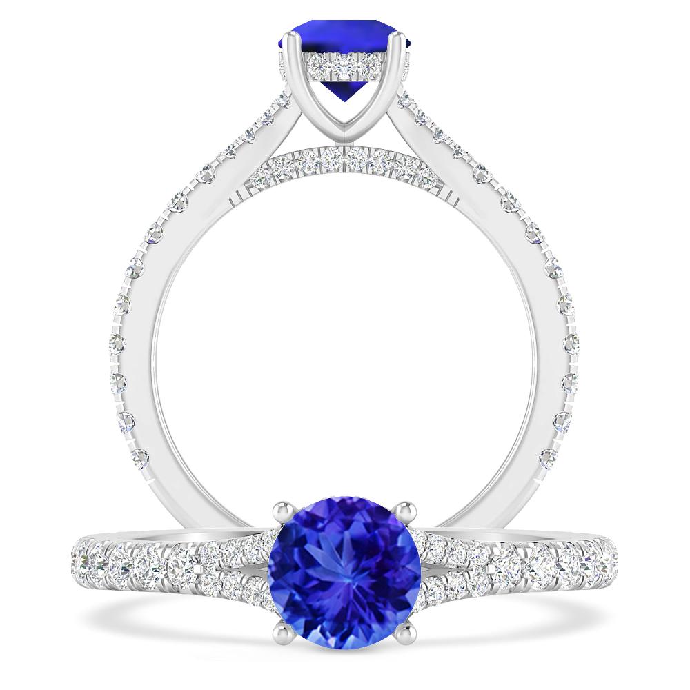 White Gold - Tanzanite