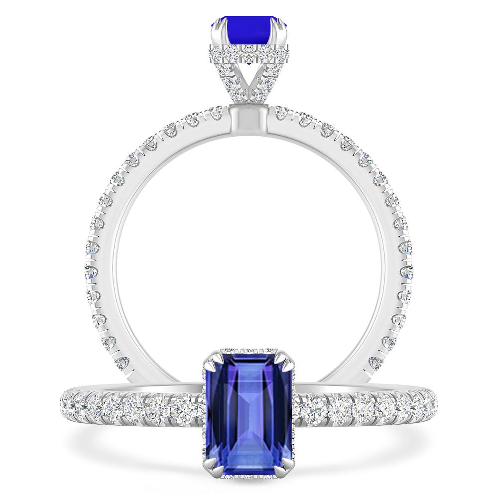 White Gold - Tanzanite
