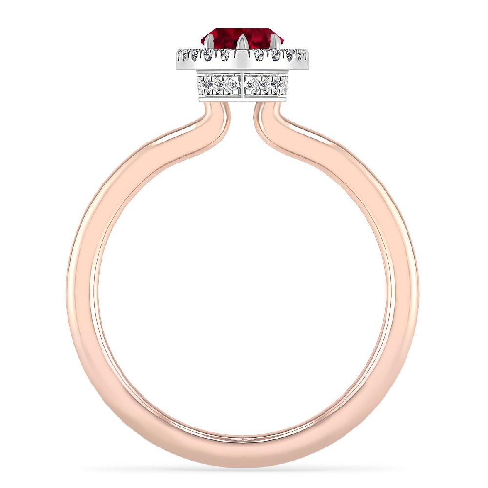 Rose Gold - Garnet