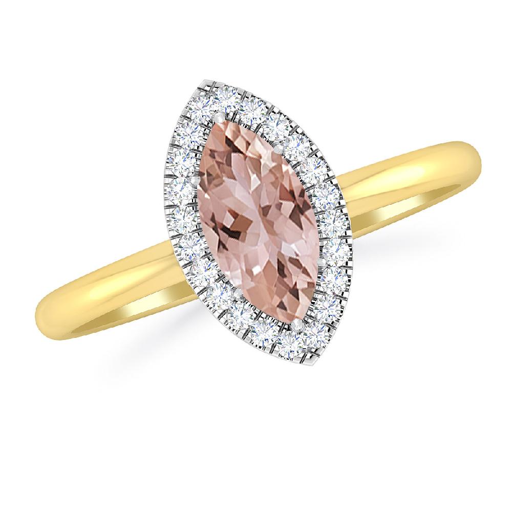 Yellow Gold - Morganite