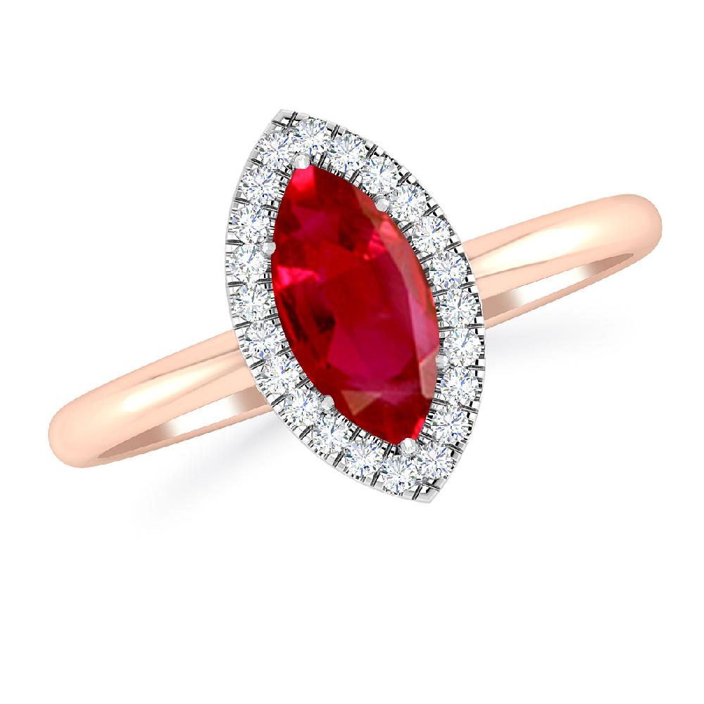 Rose Gold - Ruby