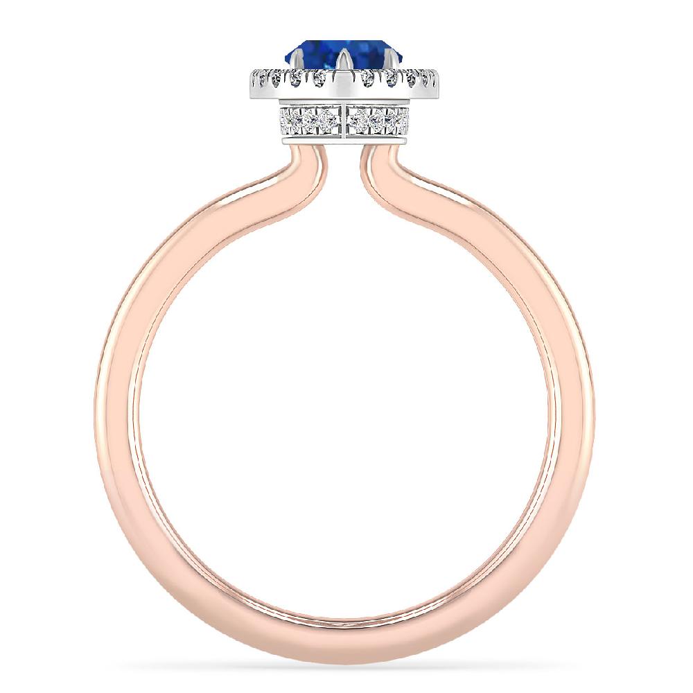 Rose Gold - Sapphire