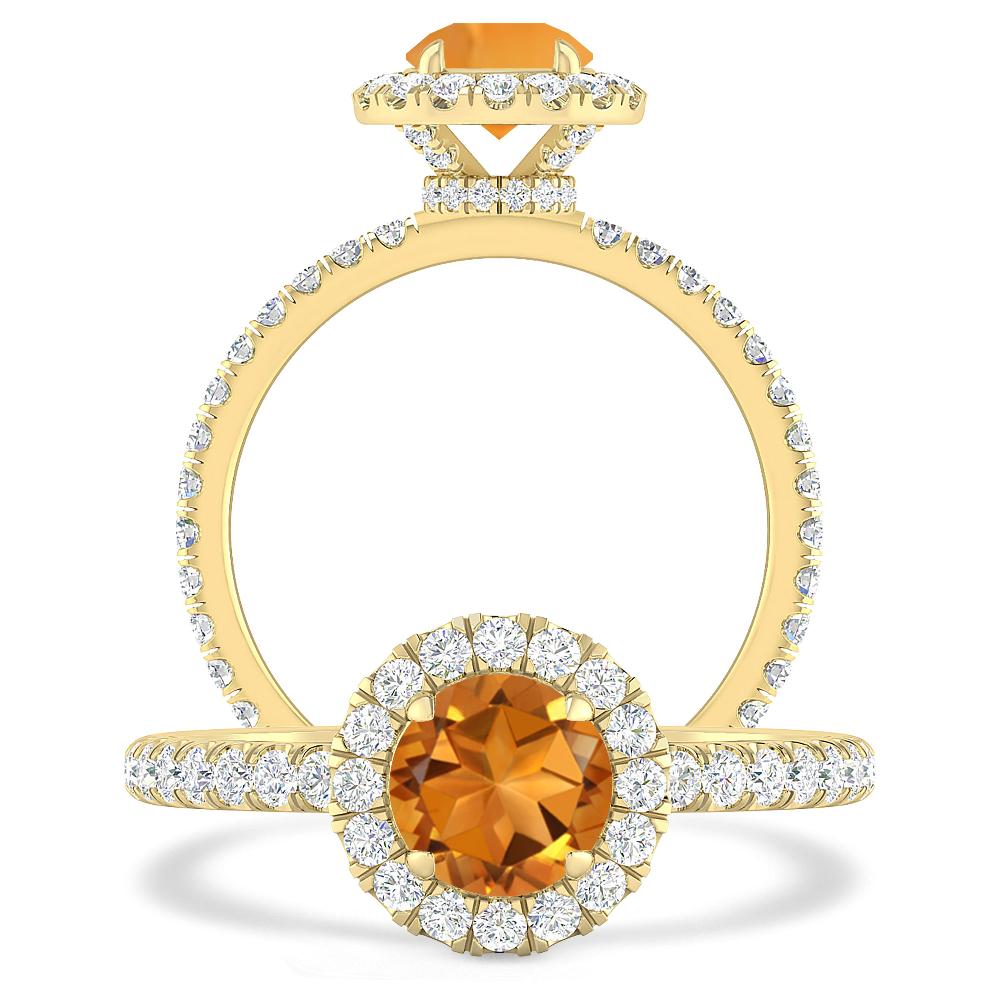 Yellow Gold - Citrine