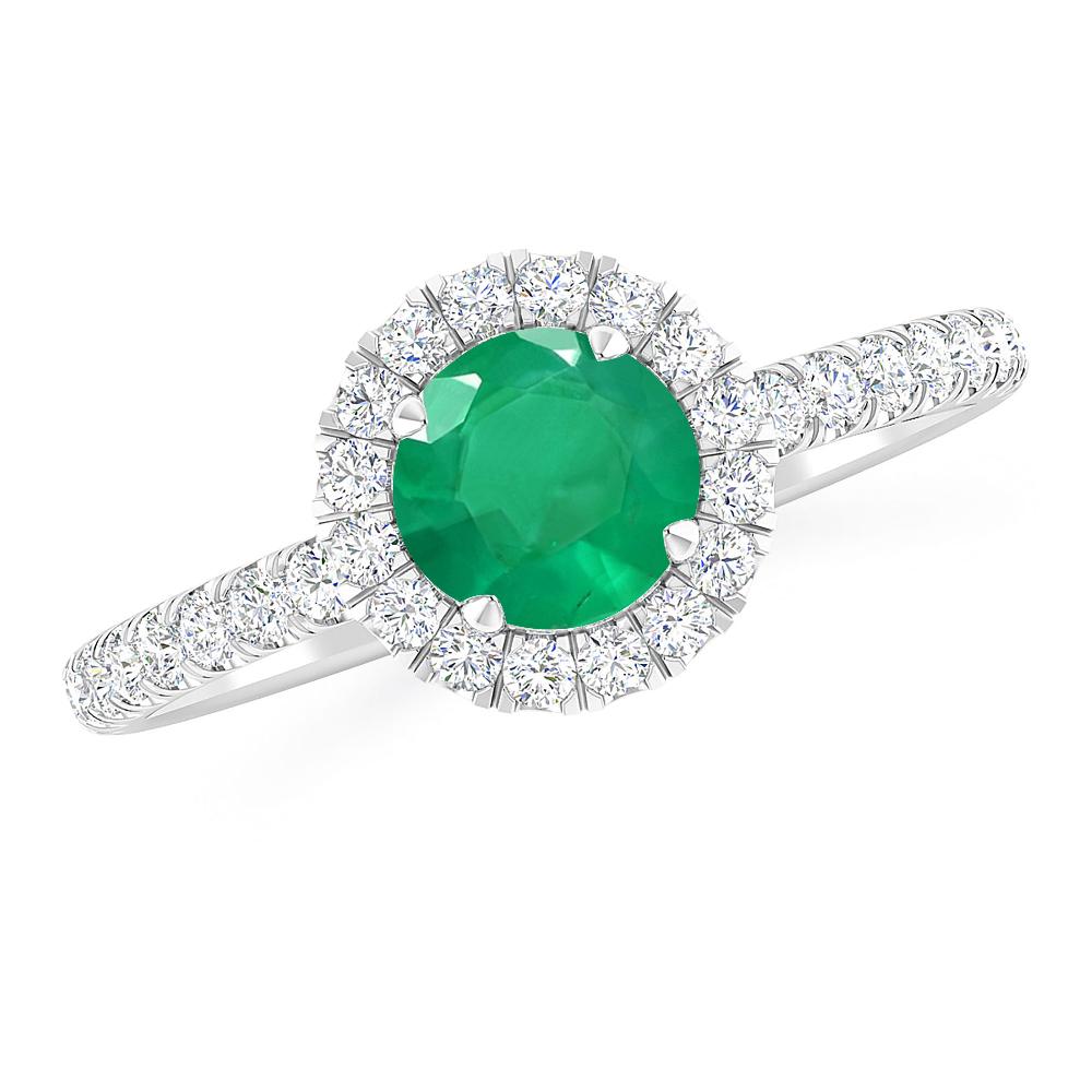 White Gold - Emerald