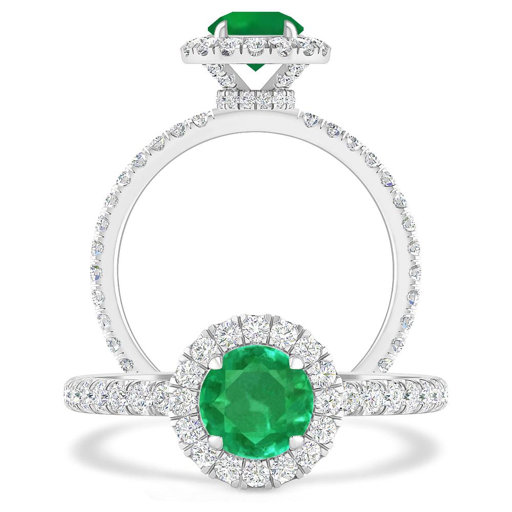 White Gold - Emerald