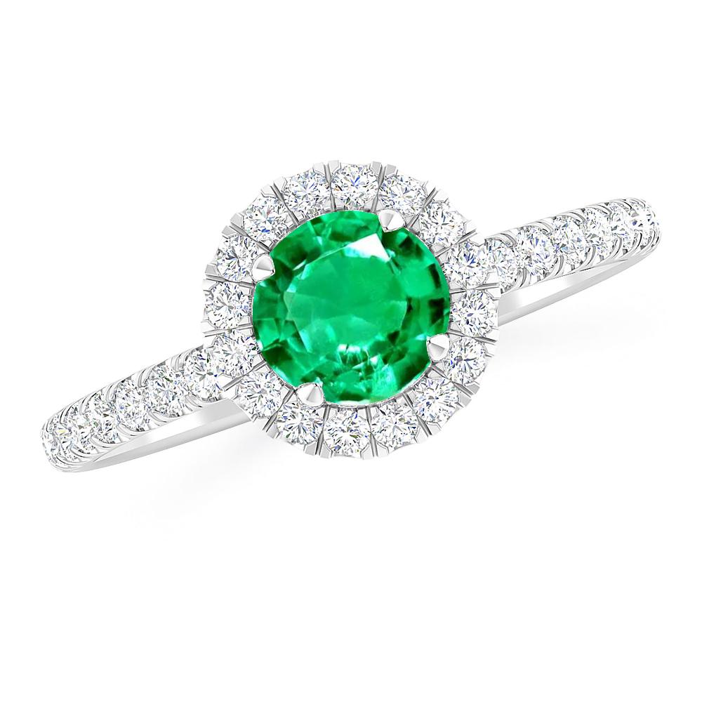 White Gold - Emerald