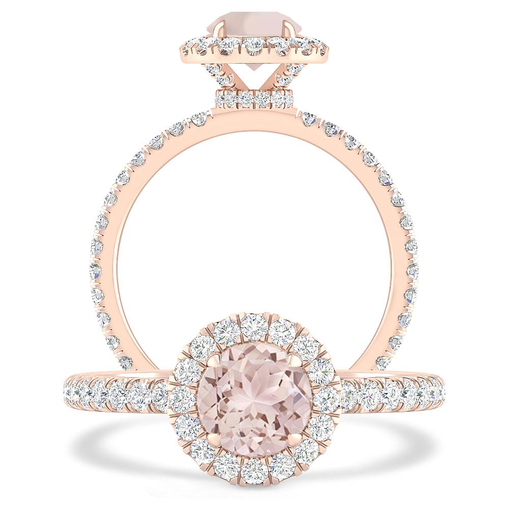 Rose Gold - Morganite