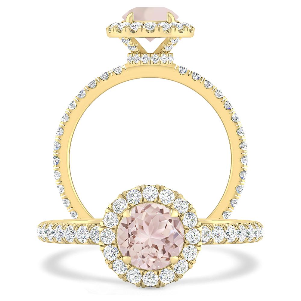 Yellow Gold - Morganite