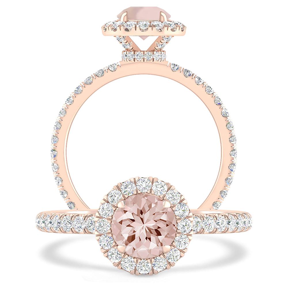 Rose Gold - Morganite