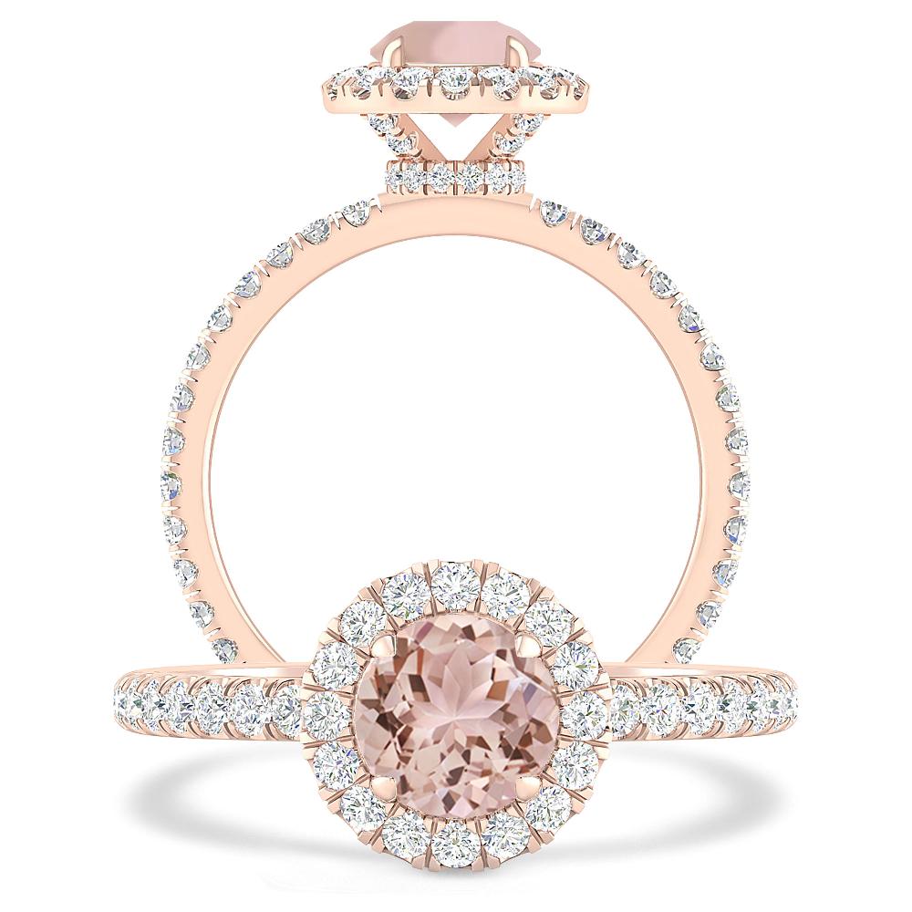 Rose Gold - Morganite