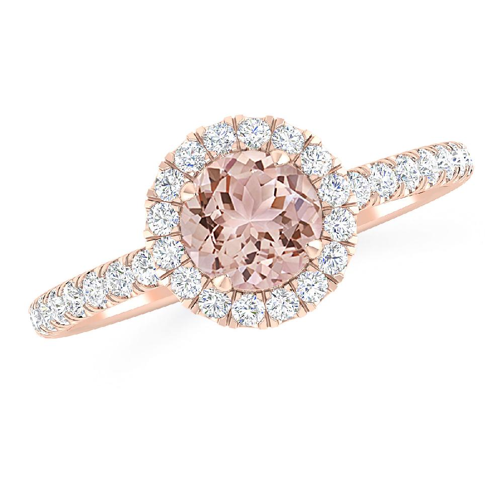 Rose Gold - Morganite