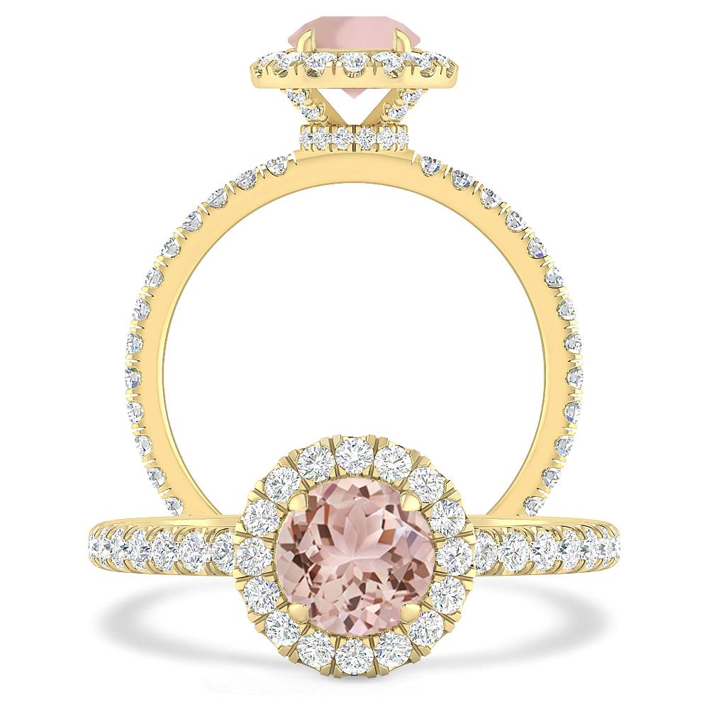 Yellow Gold - Morganite