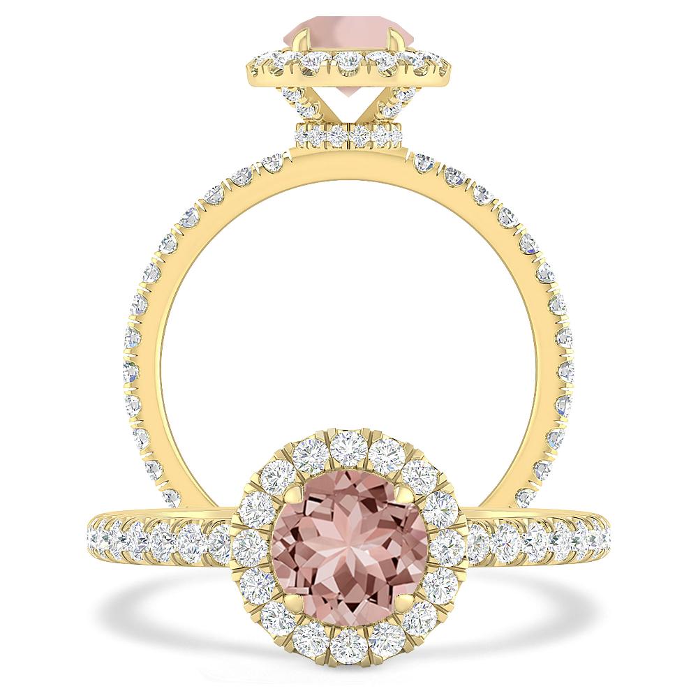 Yellow Gold - Morganite