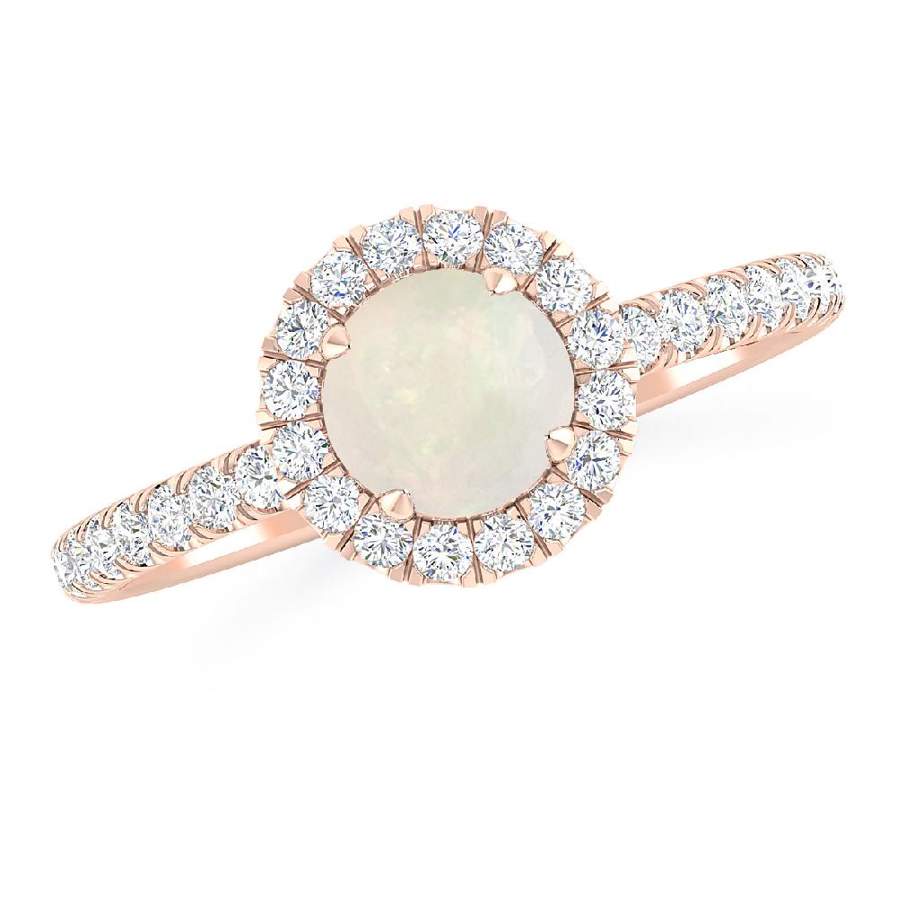 Rose Gold - Opal