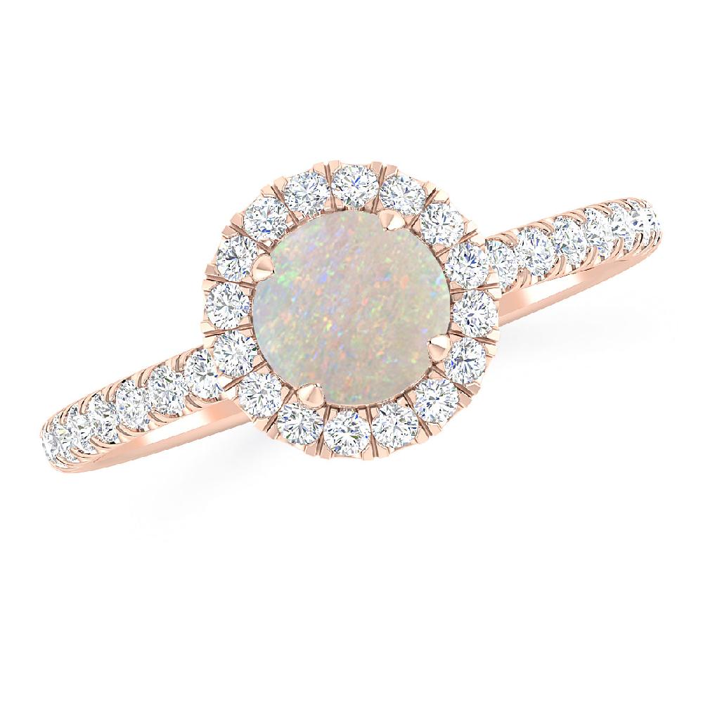 Rose Gold - Opal