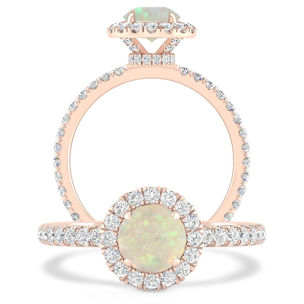 Rose Gold - Opal