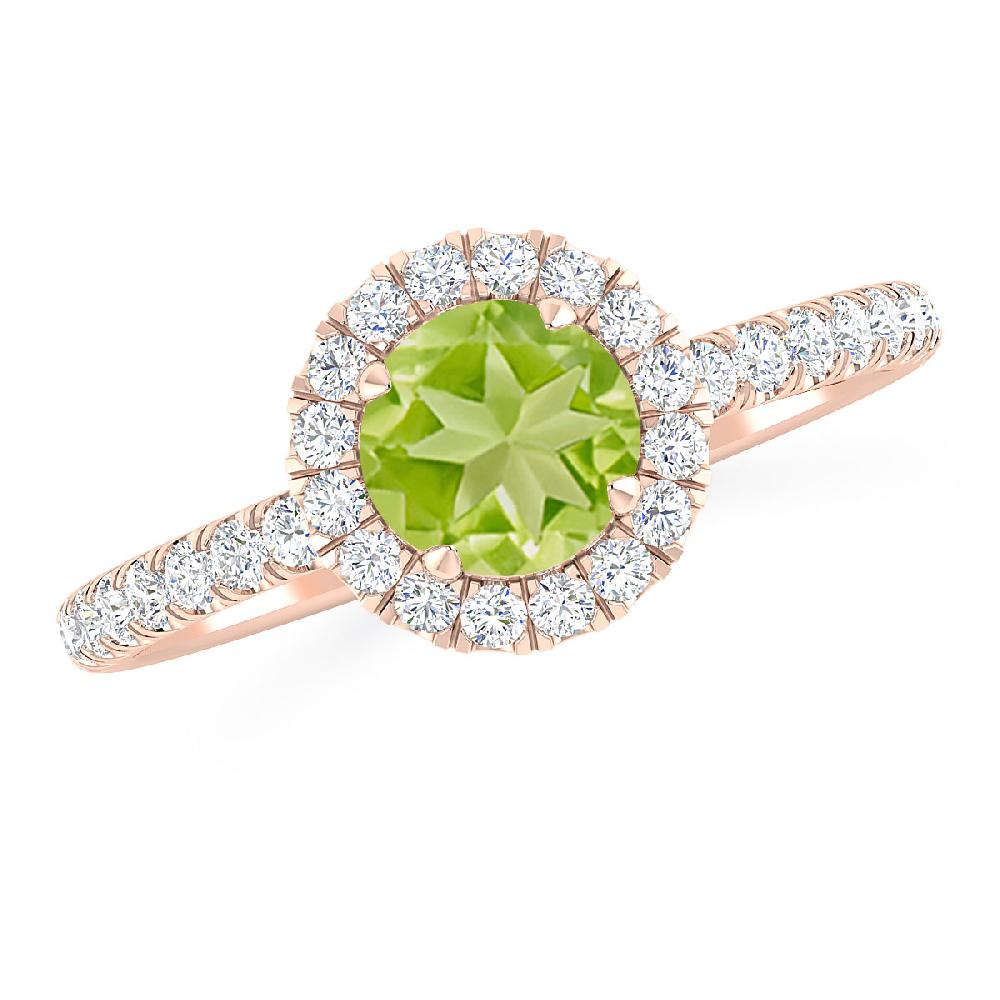 Rose Gold - Peridot