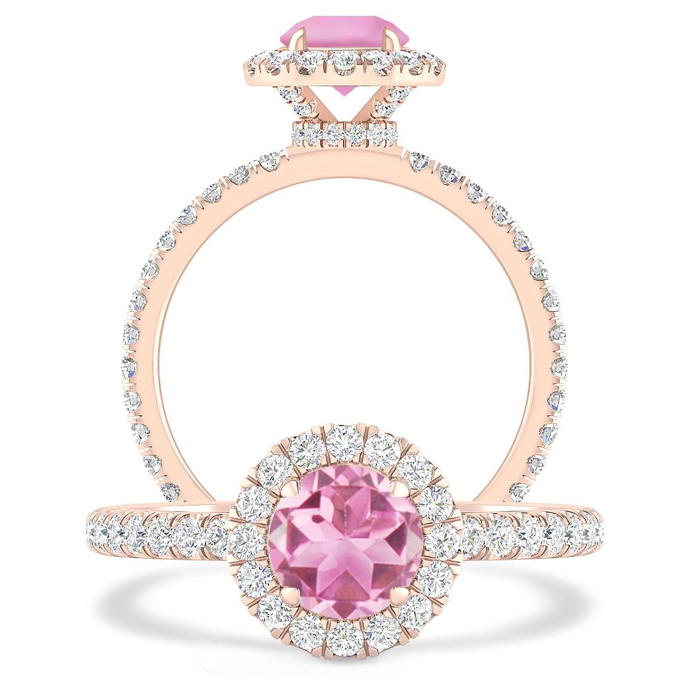 Rose Gold - Pink Tourmaline