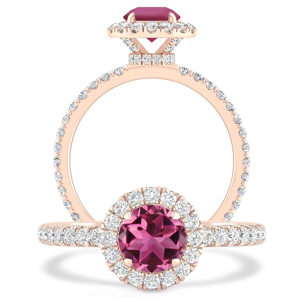 Rose Gold - Pink Tourmaline