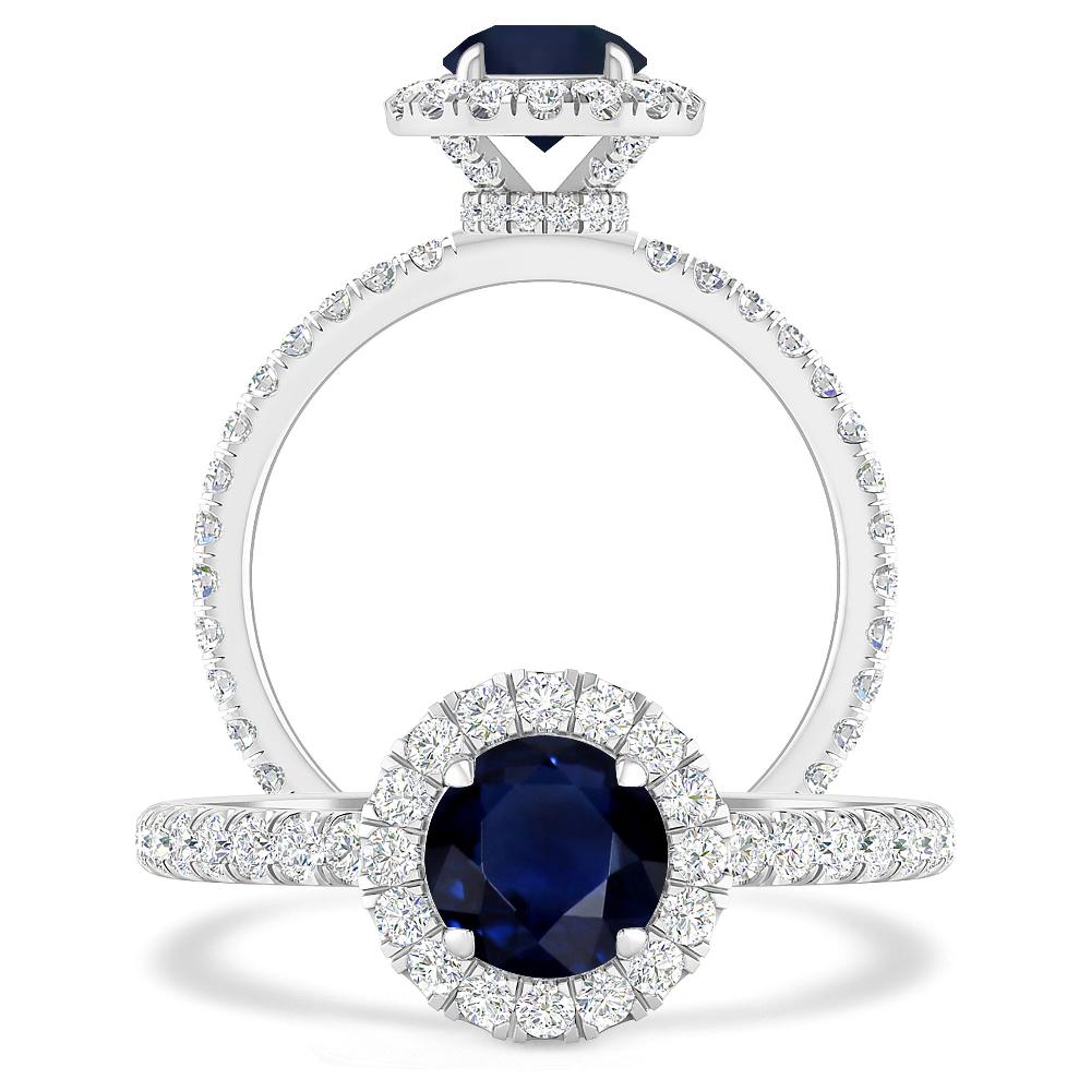 White Gold - Sapphire