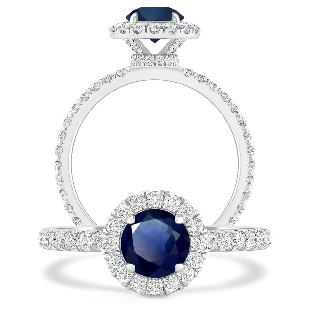 White Gold - Sapphire