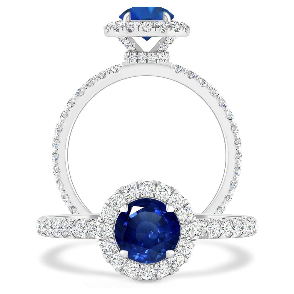 White Gold - Sapphire