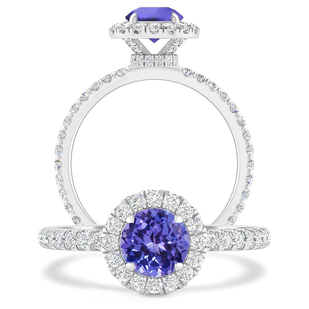 White Gold - Tanzanite