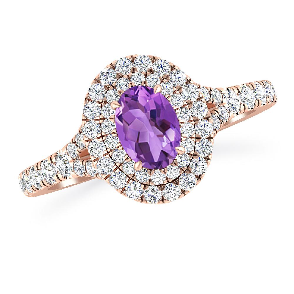 Rose Gold - Amethyst