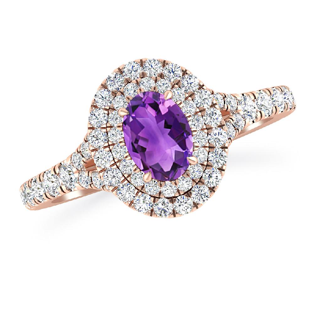 Rose Gold - Amethyst