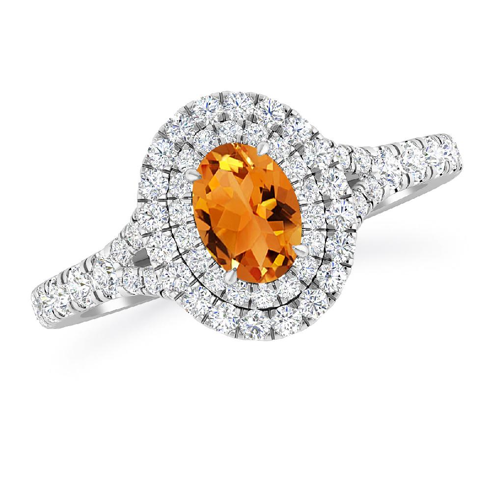 White Gold - Citrine