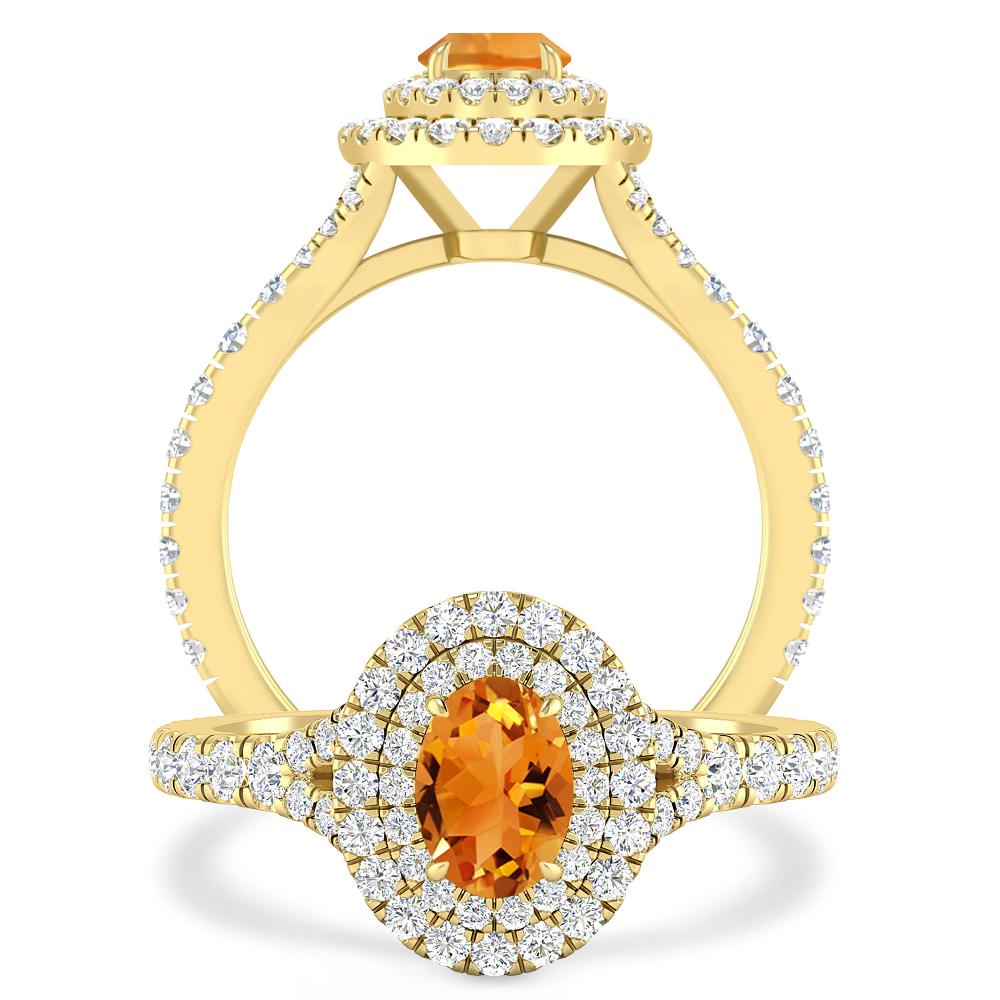 Yellow Gold - Citrine