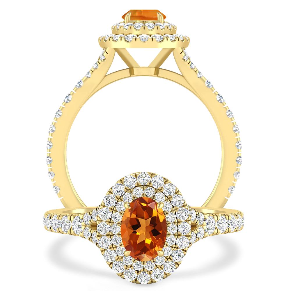 Yellow Gold - Citrine