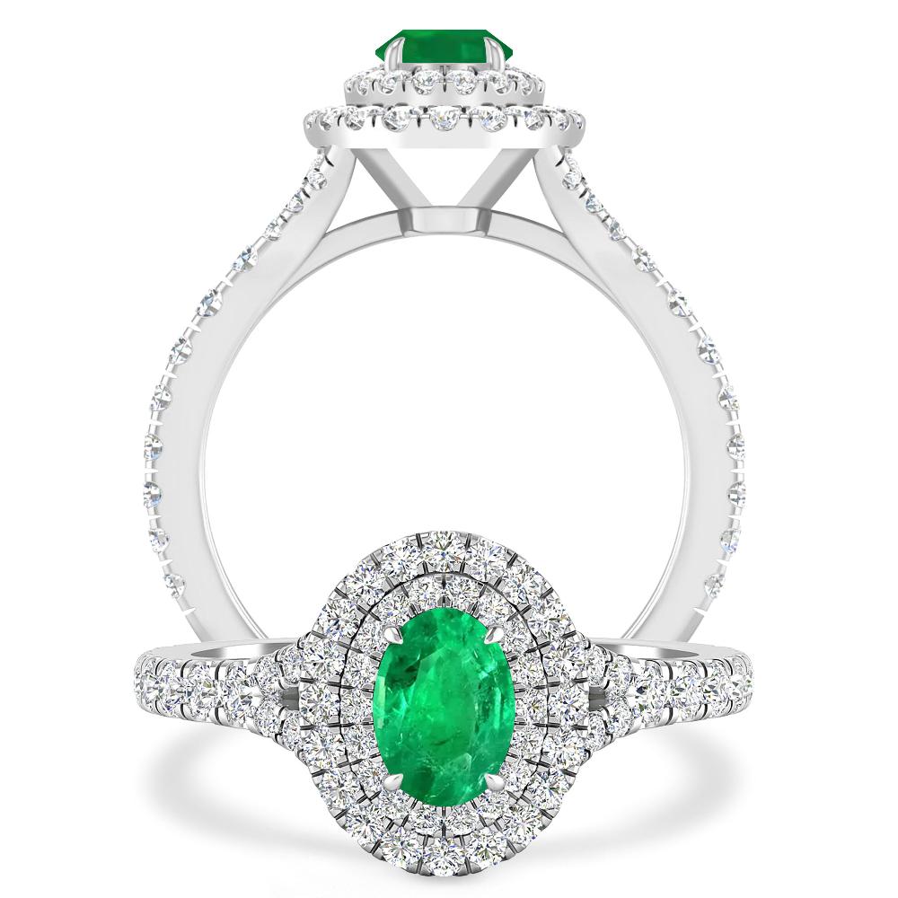 White Gold - Emerald