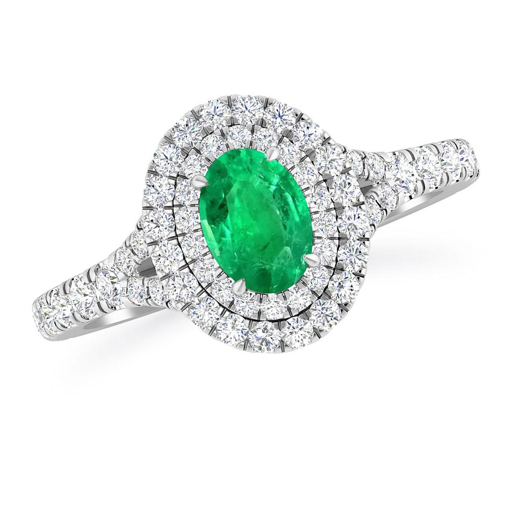 White Gold - Emerald