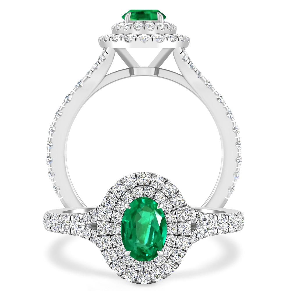 White Gold - Emerald