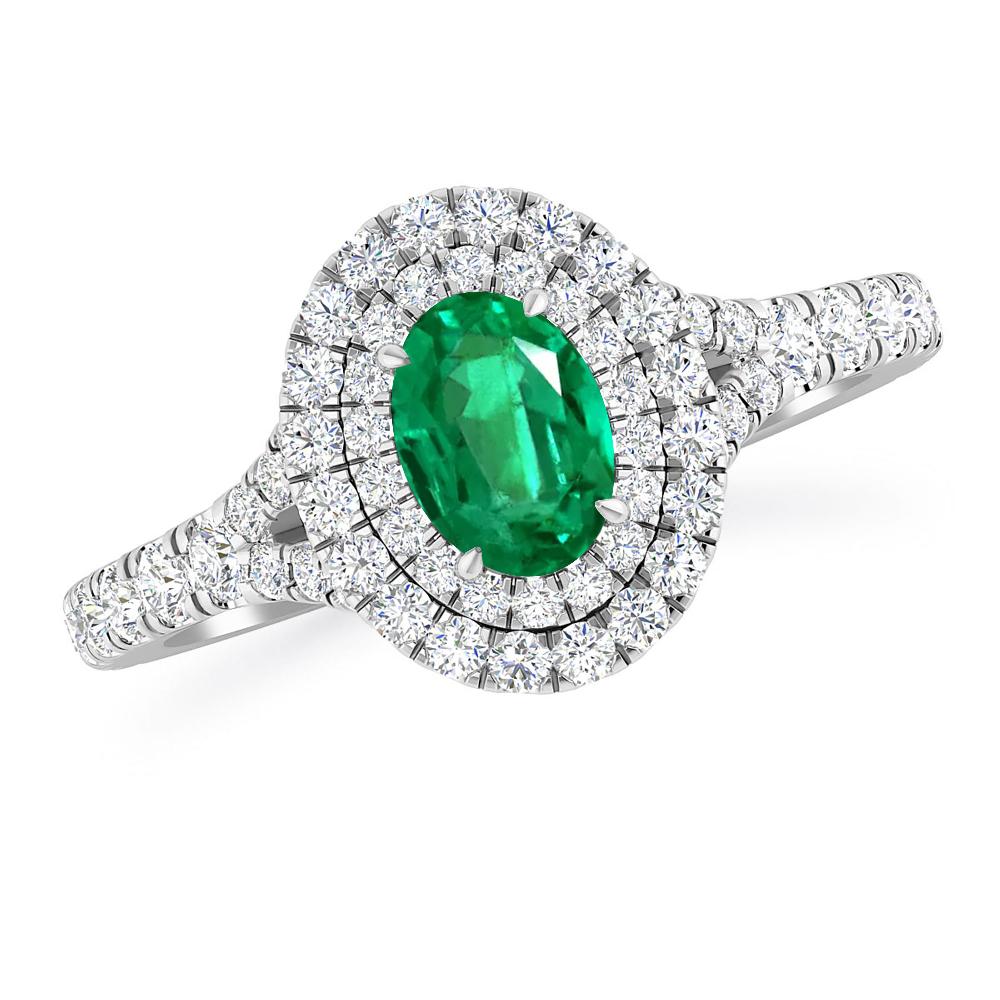 White Gold - Emerald