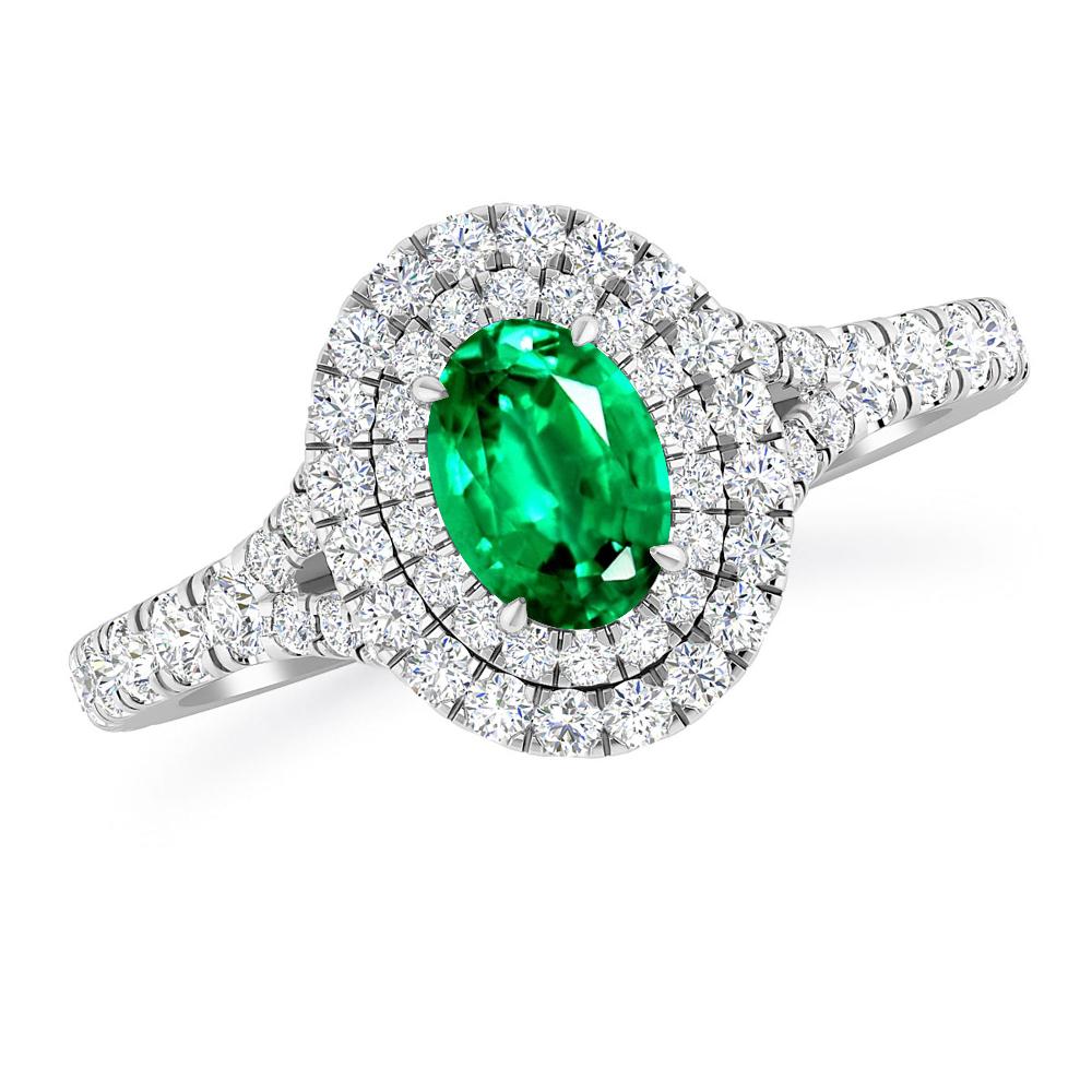 White Gold - Emerald