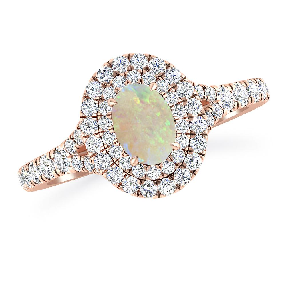 Rose Gold - Opal