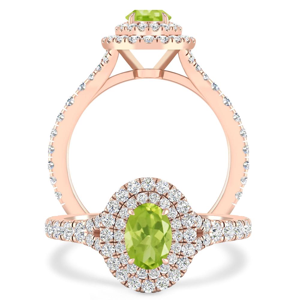 Rose Gold - Peridot