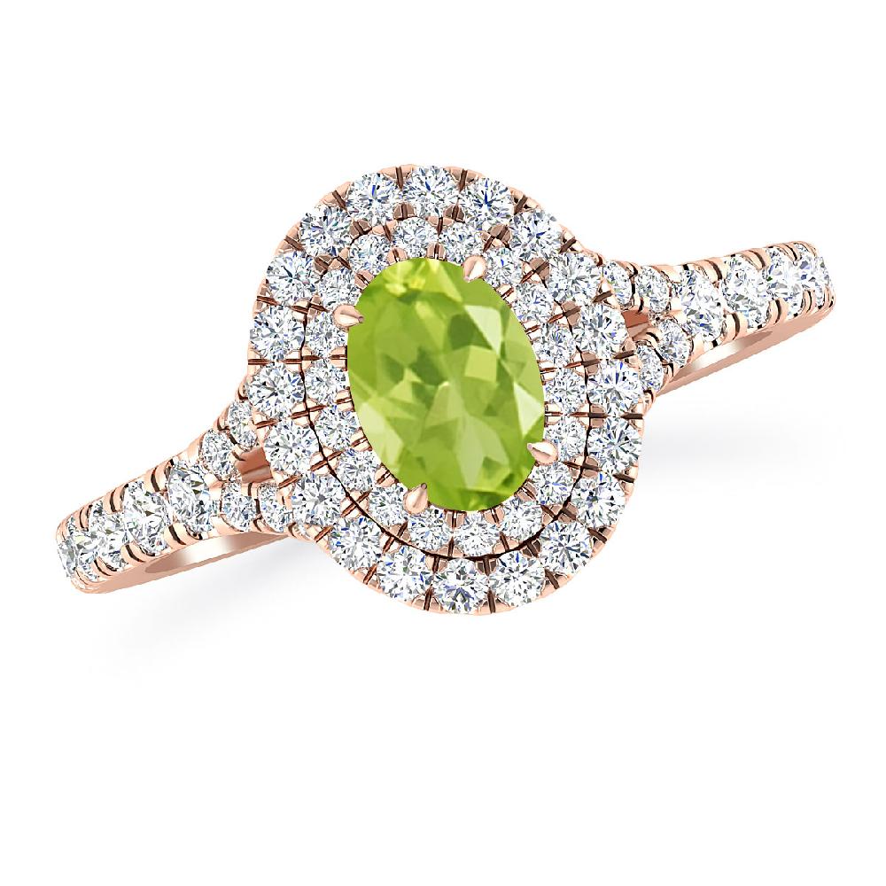 Rose Gold - Peridot