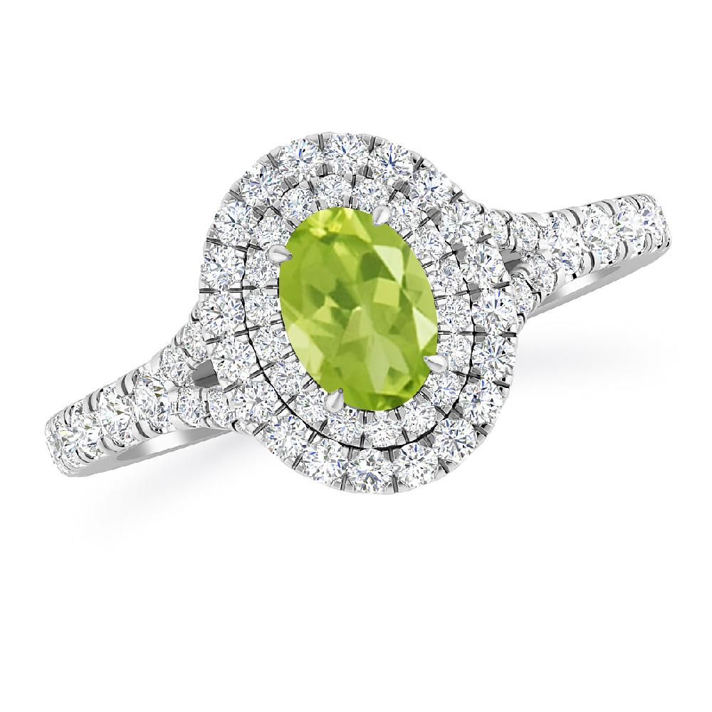 White Gold - Peridot