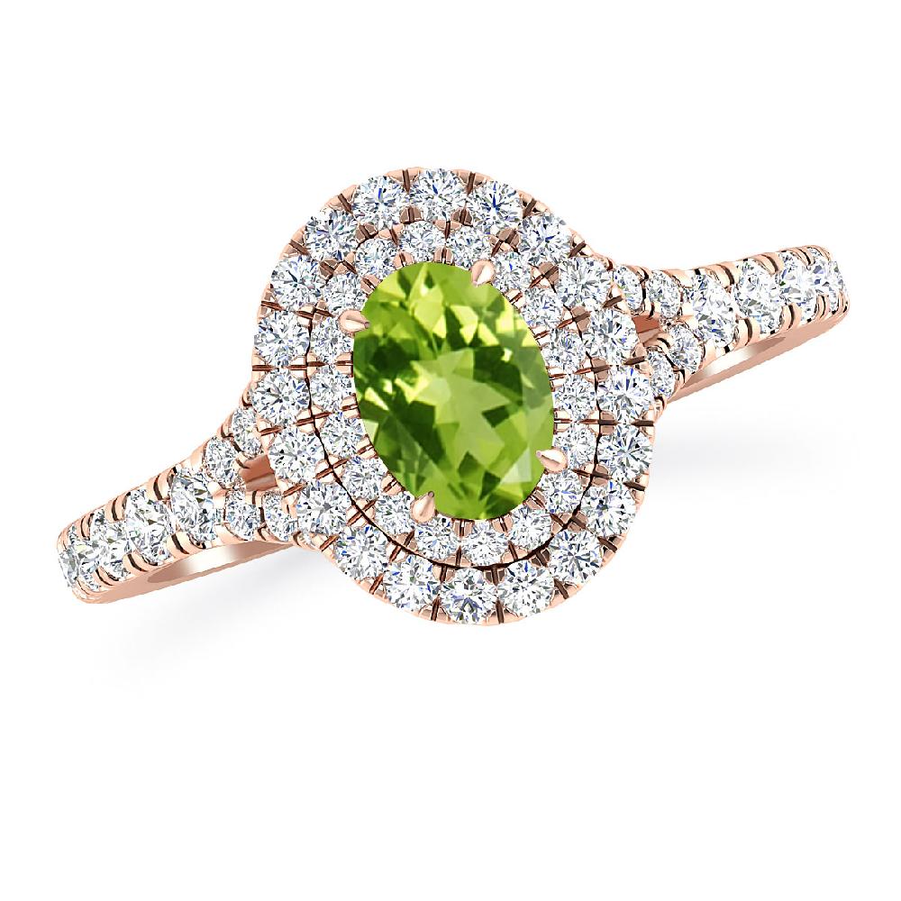 Rose Gold - Peridot