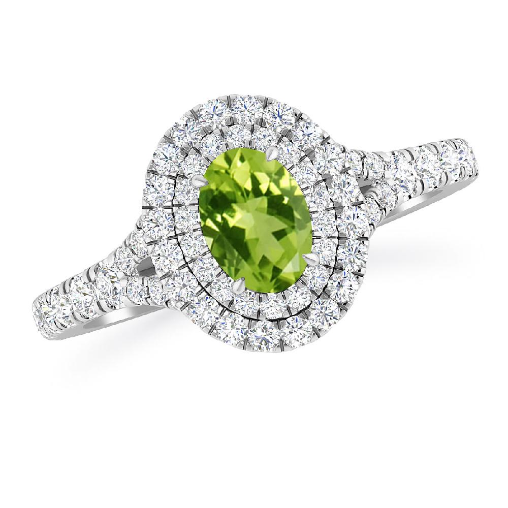 White Gold - Peridot