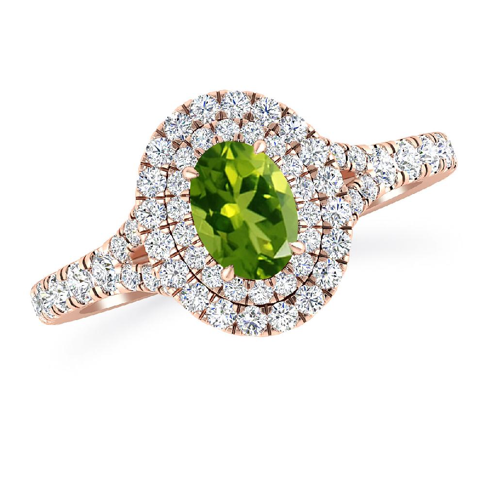 Rose Gold - Peridot