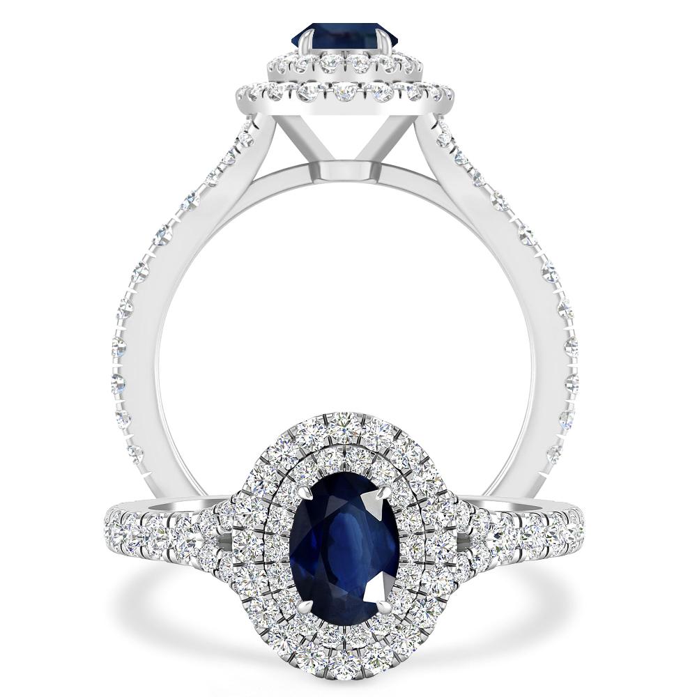 White Gold - Sapphire