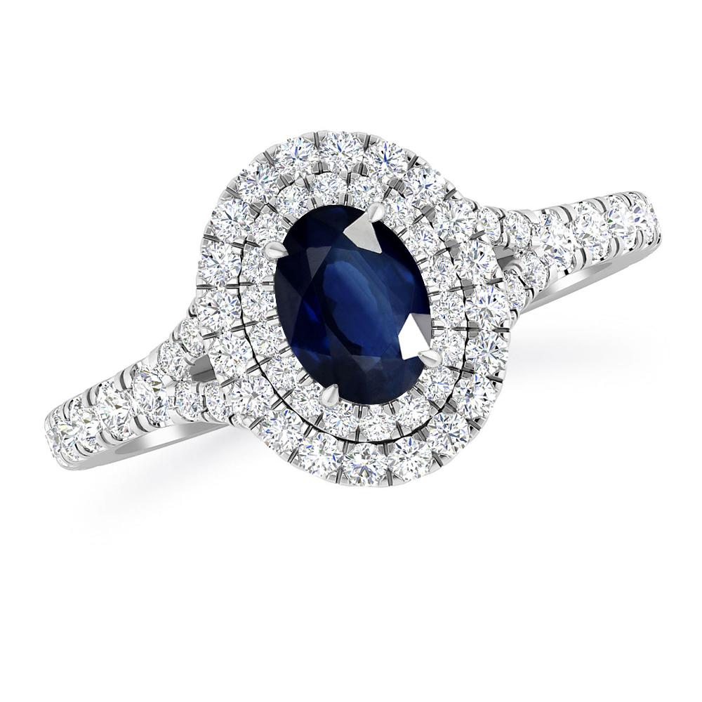 White Gold - Sapphire