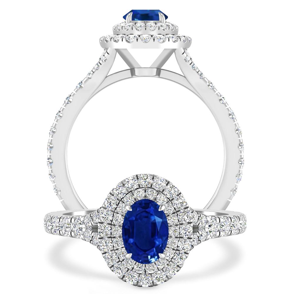 White Gold - Sapphire